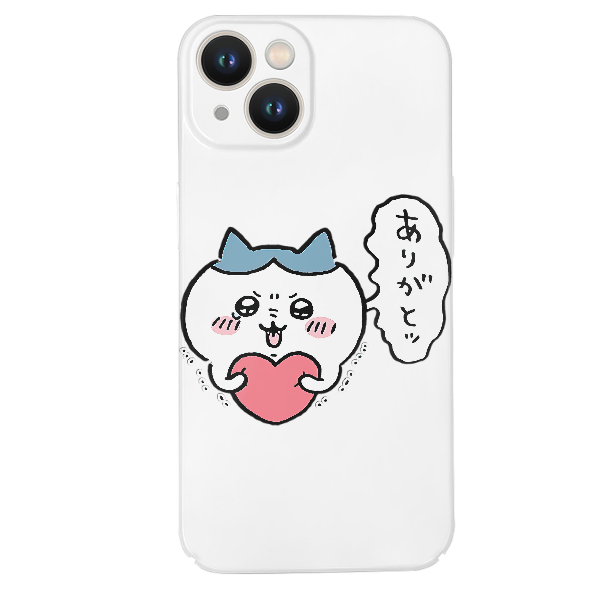 （画像用） ちいかわ ハチワレ Chii-kawa hachiware 【iPhone 14シリーズ対応】ハードケース